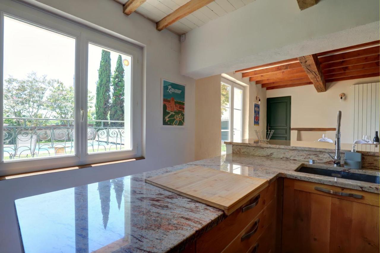 Gite La Grappe Occitane - 14 Personnes - Piscine Privee Ambres Luaran gambar