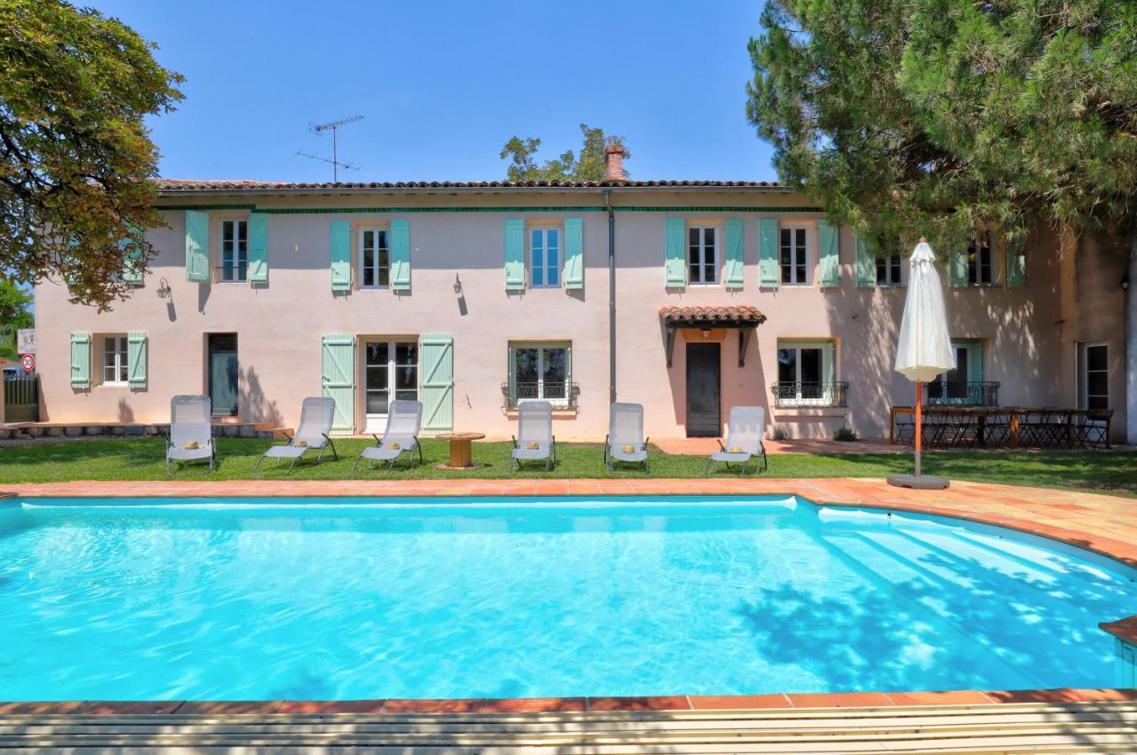 Gite La Grappe Occitane - 14 Personnes - Piscine Privee Ambres Luaran gambar